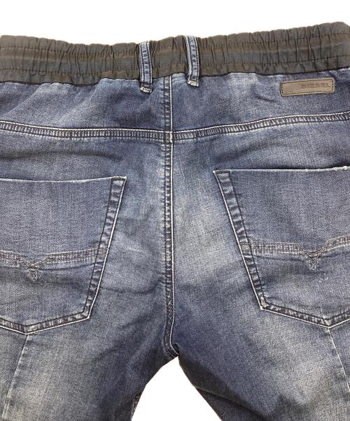 DIESEL（ディーゼル）DIESEL (ディーゼル) ジョグデニムハーフパンツ スウェットデニムショートパンツ インディゴ サイズ:30の古着・服飾アイテム