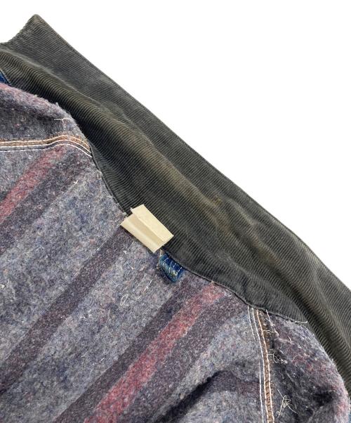 CarHartt（カーハート）CarHartt (カーハート) 【古着】裏ブランケットデニムミシガンチョアコート ブルー サイズ:実寸参照の古着・服飾アイテム