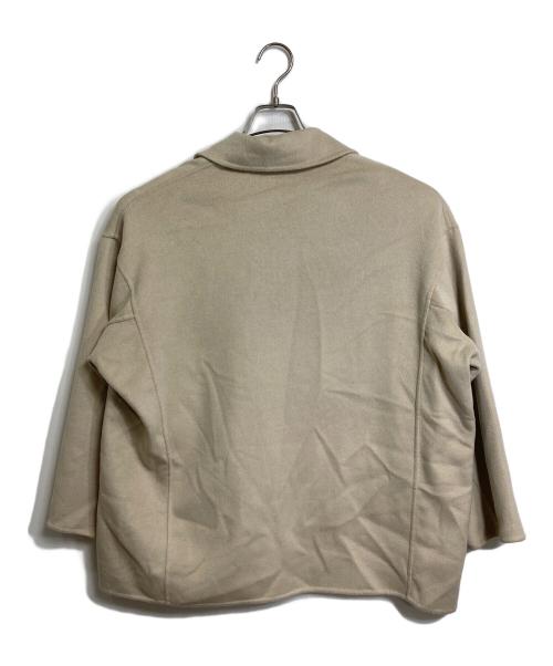 BEAUTY&YOUTH（ビューティーアンドユース）BEAUTY&YOUTH (ビューティーアンドユース) リバーテーラードミドルコート　ウールコート　ショートコート　ジャケット　ウールジャケット　アウター ベージュ サイズ:XSの古着・服飾アイテム