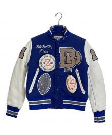 BLUE BUCK（ブルーバック）の古着「フルデコスタジャン」｜ブルー