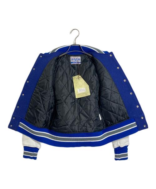 BLUE BUCK（ブルーバック）BLUE BUCK (ブルーバック) フルデコスタジャン ブルー サイズ:34の古着・服飾アイテム