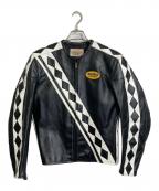 BATESベイツ）の古着「レザージャケット BAJ-A1」｜ブラック