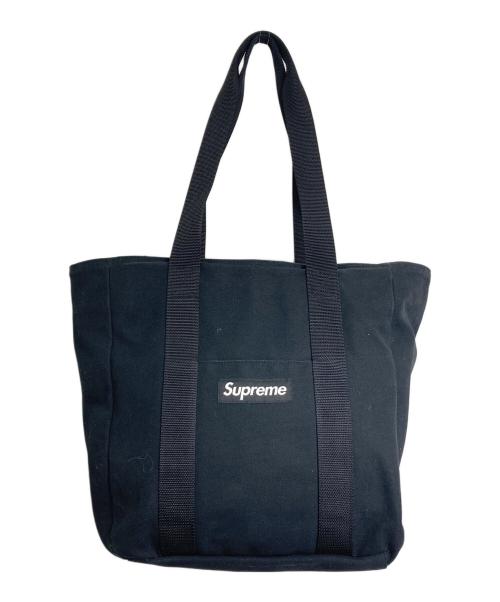 SUPREME（シュプリーム）Supreme (シュプリーム) 20AW ボックスロゴ Canvas Tote キャンバス トート ブラック サイズ:実寸参照の古着・服飾アイテム