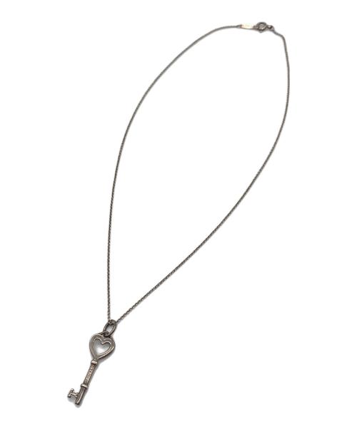 TIFFANY & Co.（ティファニー）Tiffany & Co. (ティファニー) ハートキーネックレス 鍵モチーフ シルバー サイズ:実寸参照の古着・服飾アイテム