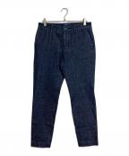 INCOTEX×MARITHE+FRANCOIS GIRBAUDインコテックス×マリテフランソワジルボー）の古着「デニムスラックスパンツ Strech French Denim」｜インディゴ