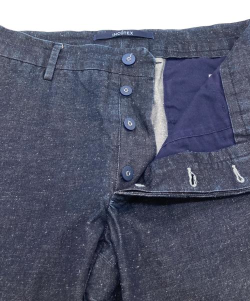 INCOTEX（インコテックス）INCOTEX (インコテックス) MARITHE+FRANCOIS GIRBAUD (マリテフランソワジルボー) デニムスラックスパンツ Strech French Denim インディゴ サイズ:48の古着・服飾アイテム