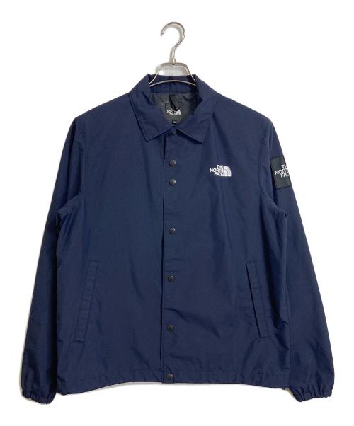 THE NORTH FACE（ザ ノース フェイス）THE NORTH FACE ゴアテックスコーチジャケット GTX Infinium Coach Jacket 袖ボックスロゴ　ナイロンジャケット　アウター　ライトアウター　アウトドア　スポーツ ネイビー サイズ:Lの古着・服飾アイテム
