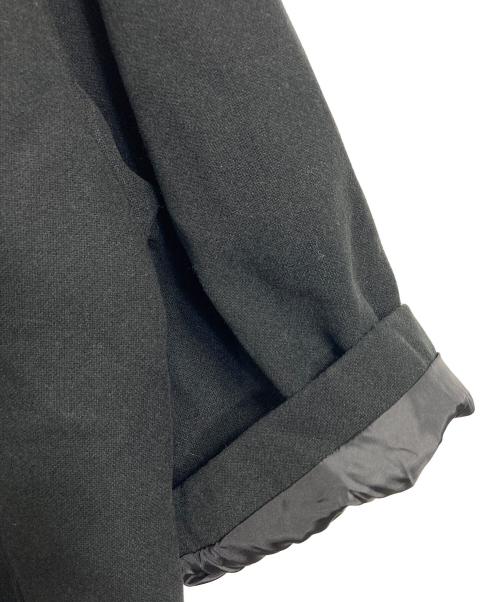 ANGENEHM（アンゲネーム）ANGENEHM Different materials combination coat コート　ディファレント マテリアルズ コンビネーション コート　異素材コンビネーションコート  異素材ミックスコート　アウター サイズ:Sの古着・服飾アイテム