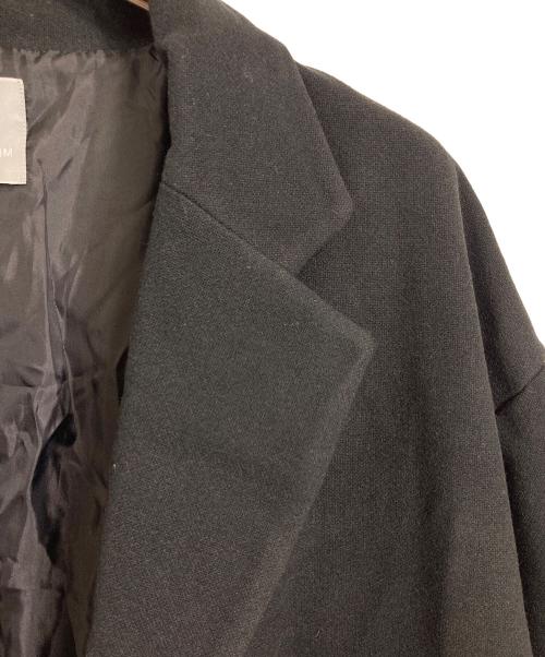 ANGENEHM（アンゲネーム）ANGENEHM Different materials combination coat コート　ディファレント マテリアルズ コンビネーション コート　異素材コンビネーションコート  異素材ミックスコート　アウター サイズ:Sの古着・服飾アイテム