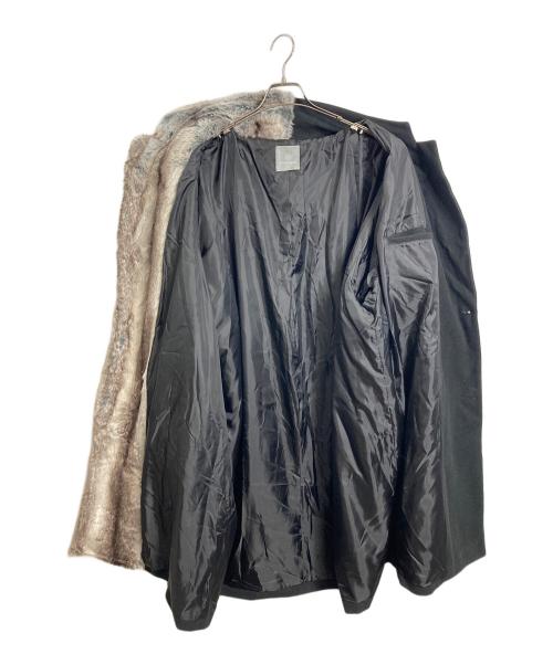 ANGENEHM（アンゲネーム）ANGENEHM Different materials combination coat コート　ディファレント マテリアルズ コンビネーション コート　異素材コンビネーションコート  異素材ミックスコート　アウター サイズ:Sの古着・服飾アイテム