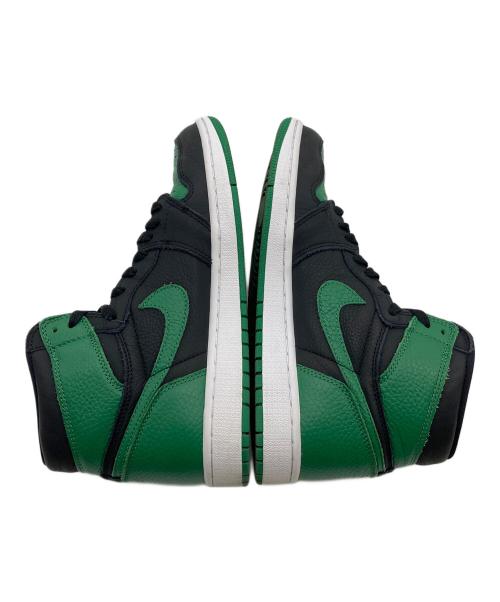 NIKE（ナイキ）NIKE (ナイキ) AIR JORDAN 1 RETRO HIGH OG エアジョーダン1 レトロハイ　 グリーン×ブラック サイズ:27cmの古着・服飾アイテム