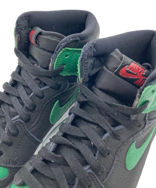 NIKE（ナイキ）NIKE (ナイキ) AIR JORDAN 1 RETRO HIGH OG エアジョーダン1 レトロハイ　 グリーン×ブラック サイズ:27cmの古着・服飾アイテム