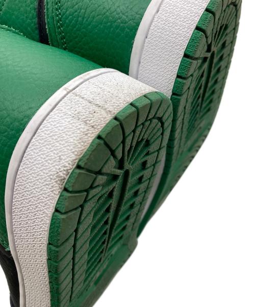NIKE（ナイキ）NIKE (ナイキ) AIR JORDAN 1 RETRO HIGH OG エアジョーダン1 レトロハイ　 グリーン×ブラック サイズ:27cmの古着・服飾アイテム