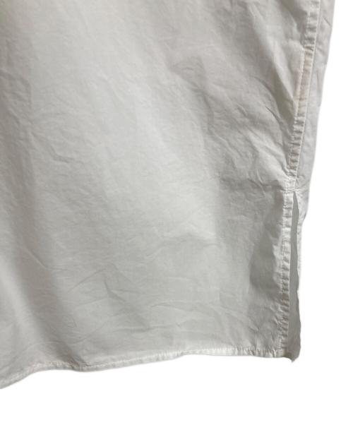 Acne studios（アクネ ストゥディオス）Acne studios (アクネ ストゥディオス) コットンポプリンドレス　シャツワンピース　長袖シャツ　オーバーサイズ ホワイト サイズ:38の古着・服飾アイテム