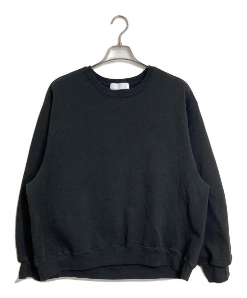 AP STUDIO（エーピーストゥディオ）AP STUDIO (エーピーストゥディオ) PRINT SWEAT PULLOVER ブラック サイズ:実寸参照の古着・服飾アイテム