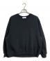 AP STUDIO（エーピーストゥディオ）の古着「PRINT SWEAT PULLOVER」｜ブラック