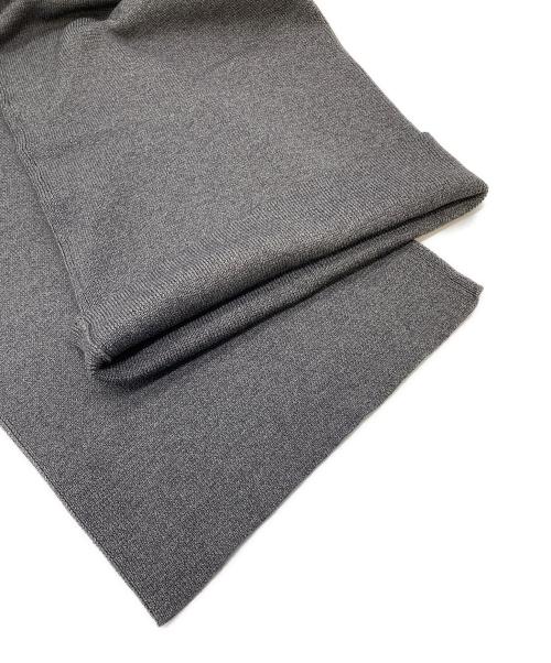 Hello,Bonjour!（ハローボンジュール）Hello,Bonjour! (ハローボンジュール) Knit Straight Pants イージーパンツ　 グレー サイズ:36 未使用品の古着・服飾アイテム