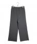 Hello,Bonjour! (ハローボンジュール) Knit Straight Pants イージーパンツ　 グレー サイズ:36 未使用品：5000円