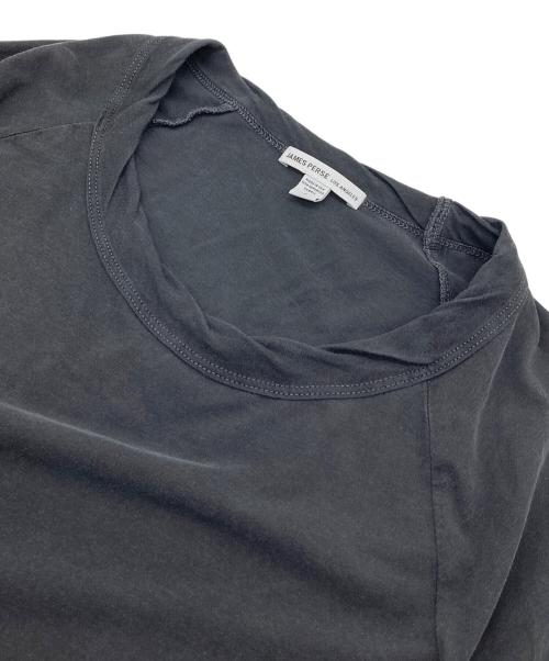 JAMES PERSE（ジェームスパース）JAMES PERSE (ジェームスパース) コットンジャージーリラックスラグランワンピース グレー サイズ:1の古着・服飾アイテム