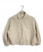 RHC Ron Hermanアールエイチシー ロンハーマン）の古着「リネンボリュームシャツ　リネンシャツ　麻」｜ベージュ