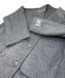 中古・古着 Gypsohila (ジプソフィア) ダブルブレストウールブレンドコート グレー サイズ:S：7000円