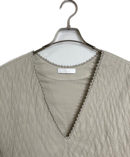 merlette（マーレット）Merlette (マーレット) ノースリーブワンピース　ロングワンピース　コットンワンピース　インド製 ベージュ サイズ:XSの古着・服飾アイテム