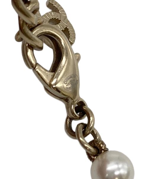 CHANEL（シャネル）CHANEL (シャネル) ココマークロングパールパールネックレス ホワイトの古着・服飾アイテム