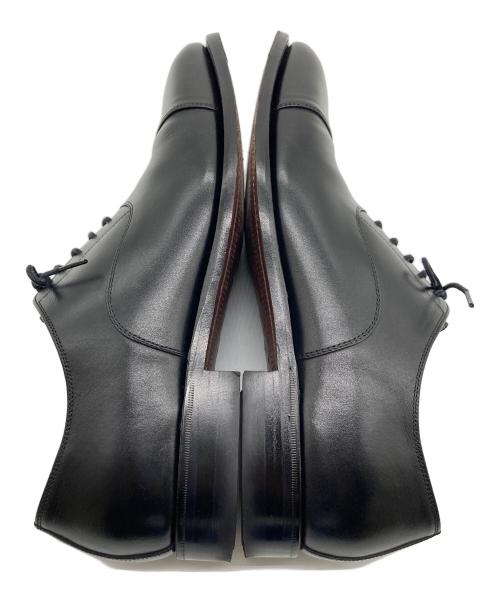 SCOTCH GRAIN（スコッチグレイン）SCOTCH GRAIN (スコッチグレイン) ストレートチップシューズ　ビジネスシューズ　日本製 ブラック サイズ:25cmの古着・服飾アイテム