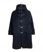 SOVEREIGNソブリン）の古着「ダッフルコート　ロングコート　アウター　イギリス製」｜ブラック