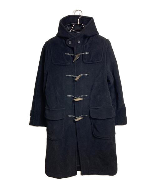 SOVEREIGN（ソブリン）SOVEREIGN (ソブリン) ダッフルコート　ロングコート　アウター　イギリス製 ブラック サイズ:38の古着・服飾アイテム