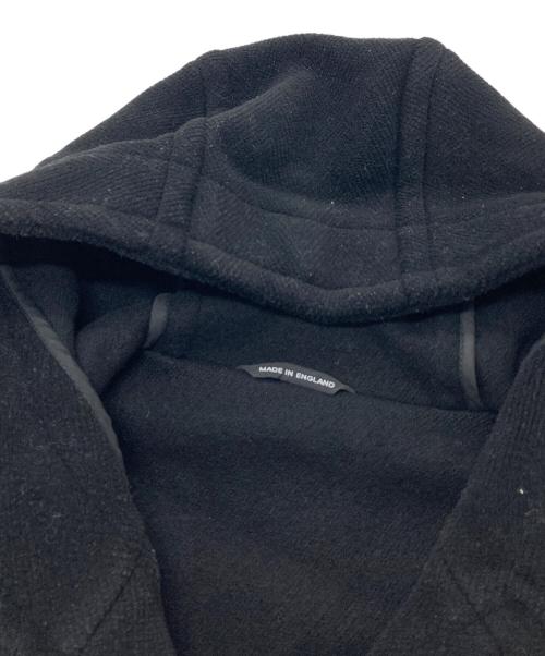 SOVEREIGN（ソブリン）SOVEREIGN (ソブリン) ダッフルコート　ロングコート　アウター　イギリス製 ブラック サイズ:38の古着・服飾アイテム