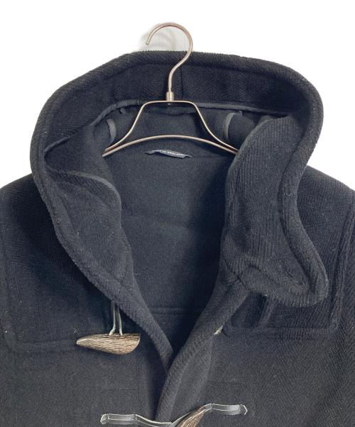 SOVEREIGN（ソブリン）SOVEREIGN (ソブリン) ダッフルコート　ロングコート　アウター　イギリス製 ブラック サイズ:38の古着・服飾アイテム