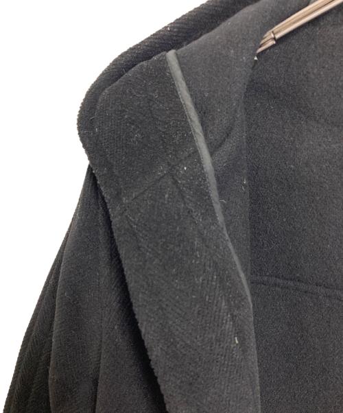 SOVEREIGN（ソブリン）SOVEREIGN (ソブリン) ダッフルコート　ロングコート　アウター　イギリス製 ブラック サイズ:38の古着・服飾アイテム