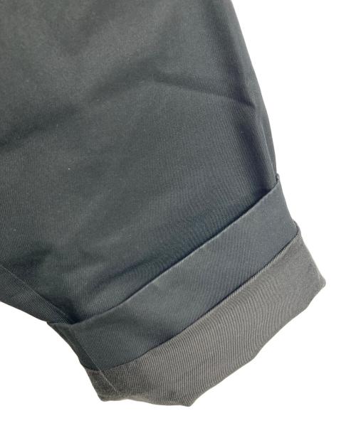 UNITED ARROWS（ユナイテッドアローズ）UNITED ARROWS (ユナイテッドアローズ) フィンクス コットン ギャバ ラップ コート　チェスターコート　アウター　ライトアウター ブラック サイズ:Mの古着・服飾アイテム