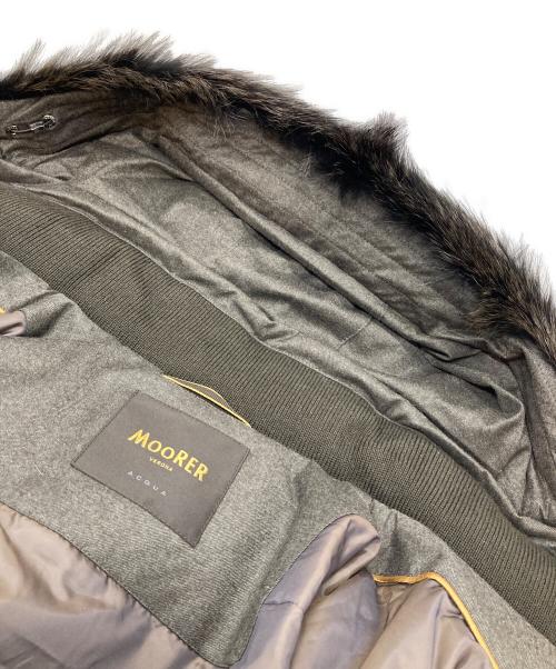MOORER（ムーレー）MOORER (ムーレー) BARBIERI-LLコート/バルビエリ ダウンコート　NFC反応有　並行品 FUMO(フーモ) サイズ:52の古着・服飾アイテム