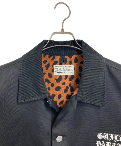 Dickies（ディッキーズ）Dickies (ディッキーズ) WACKO MARIA (ワコマリア) COVERALL (TYPE-2) (カバーオール) アウター　ライトアウター ブラック サイズ:Lの古着・服飾アイテム