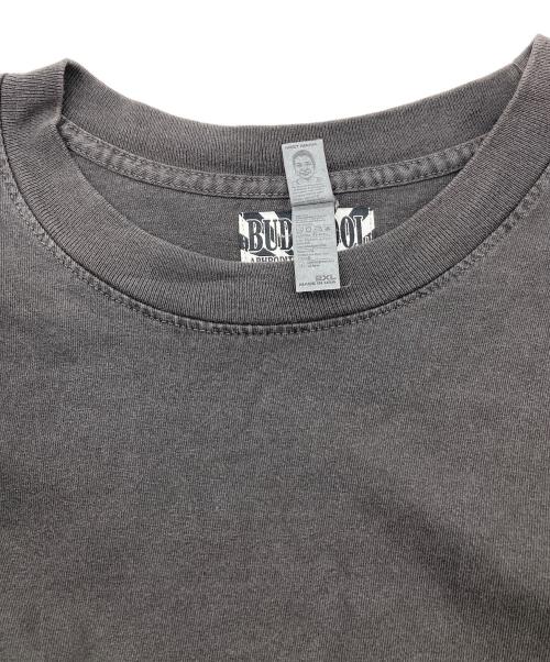 BUDSPOOL（バッズプール）BUDSPOOL LOS ANGELES APPAREL (ロサンゼルスアパレル) 6.5oz Garment Dye Crew Neck T-Shirt  Tシャツ　TEE  半袖　アメリカ製　オーバーサイズ グレー サイズ:2XLの古着・服飾アイテム