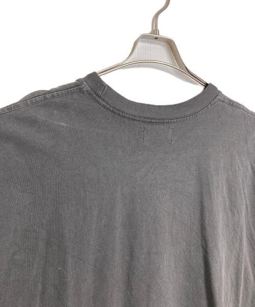 BUDSPOOL（バッズプール）BUDSPOOL LOS ANGELES APPAREL (ロサンゼルスアパレル) 6.5oz Garment Dye Crew Neck T-Shirt  Tシャツ　TEE  半袖　アメリカ製　オーバーサイズ グレー サイズ:2XLの古着・服飾アイテム