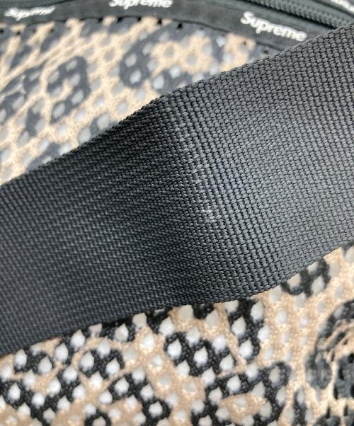 SUPREME（シュプリーム）Supreme (シュプリーム) Mesh Duffle Bag Leopard メッシュダッフルバッグ　レオパード　ショルダーバッグ　23SS ベージュ×ブラック サイズ:実寸参照の古着・服飾アイテム