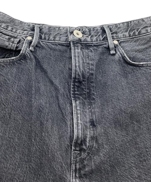 upper hights（アッパーハイツ）upper hights (アッパーハイツ) THE FIG NIGHT  ブラックデニムパンツ ジップフライデニムパンツ 　5Pデニムパンツ　日本製 グレー サイズ:28の古着・服飾アイテム