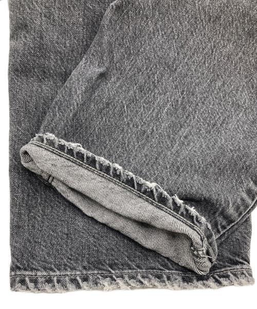 upper hights（アッパーハイツ）upper hights (アッパーハイツ) THE FIG NIGHT  ブラックデニムパンツ ジップフライデニムパンツ 　5Pデニムパンツ　日本製 グレー サイズ:28の古着・服飾アイテム