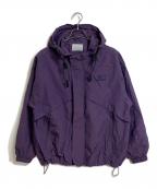 PIN SKTBSピン スケートボーズ）の古着「OUTDOOR JACKET ジップジャケット フーデッド」｜パープル