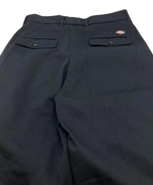 Dickies（ディッキーズ）Dickies (ディッキーズ) HOTEL PALACE (ホテルプレイス) HOTEL PALACE 別注 2タックワイドパンツ ブラック サイズ:Sの古着・服飾アイテム