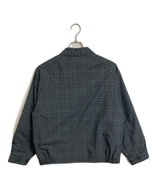 BEAUTY&YOUTH（ビューティーアンドユース）BEAUTY&YOUTH (ビューティーアンドユース) アブストラクト チェック ジップ ブルゾン グレー サイズ:M 未使用品の古着・服飾アイテム