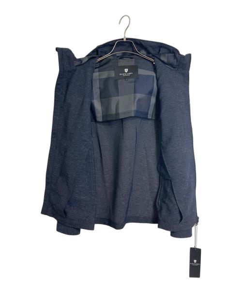 BLACK LABEL CRESTBRIDGE（ブラックレーベル クレストブリッジ）BLACK LABEL CRESTBRIDGE (ブラックレーベル クレストブリッジ) シアサッカーパーカー　アウター　ライトアウター　ライトジャケット ネイビー サイズ:M 未使用品の古着・服飾アイテム