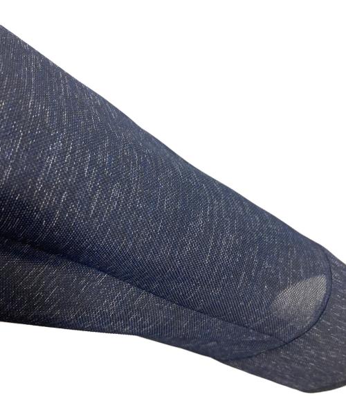 BLACK LABEL CRESTBRIDGE（ブラックレーベル クレストブリッジ）BLACK LABEL CRESTBRIDGE (ブラックレーベル クレストブリッジ) シアサッカーパーカー　アウター　ライトアウター　ライトジャケット ネイビー サイズ:M 未使用品の古着・服飾アイテム