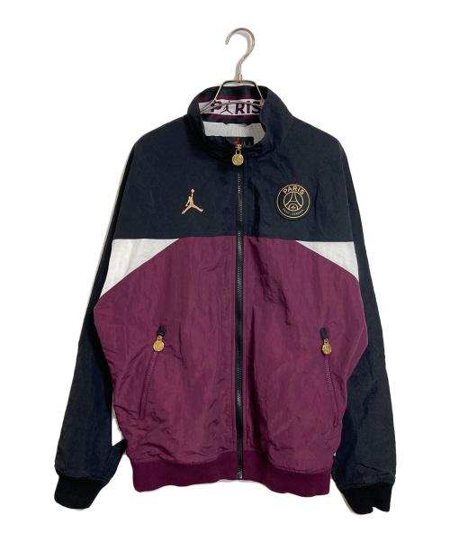 NIKE（ナイキ）NIKE (ナイキ) Paris Saint-Germain (パリサンジェルマン) PSG FULLZIP JACKET/ANTHEM PANT パープル×ブラック サイズ:実寸参照の古着・服飾アイテム
