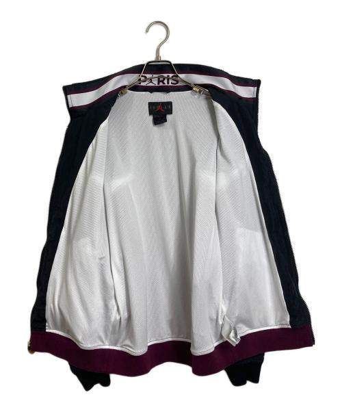 NIKE（ナイキ）NIKE (ナイキ) Paris Saint-Germain (パリサンジェルマン) PSG FULLZIP JACKET/ANTHEM PANT パープル×ブラック サイズ:実寸参照の古着・服飾アイテム