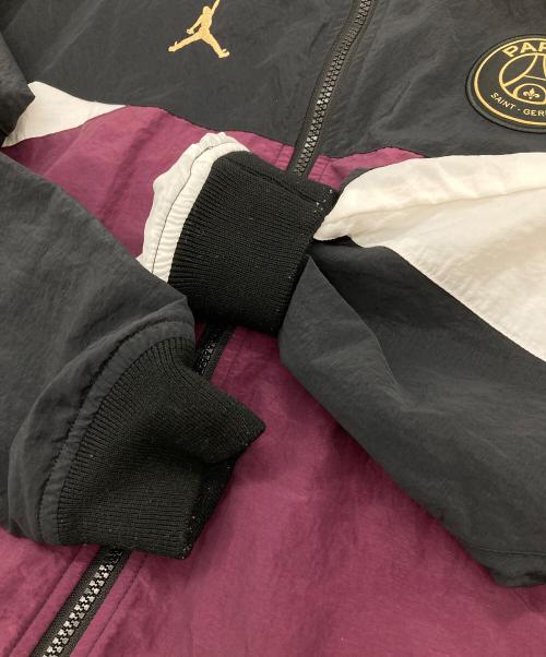 NIKE（ナイキ）NIKE (ナイキ) Paris Saint-Germain (パリサンジェルマン) PSG FULLZIP JACKET/ANTHEM PANT パープル×ブラック サイズ:実寸参照の古着・服飾アイテム