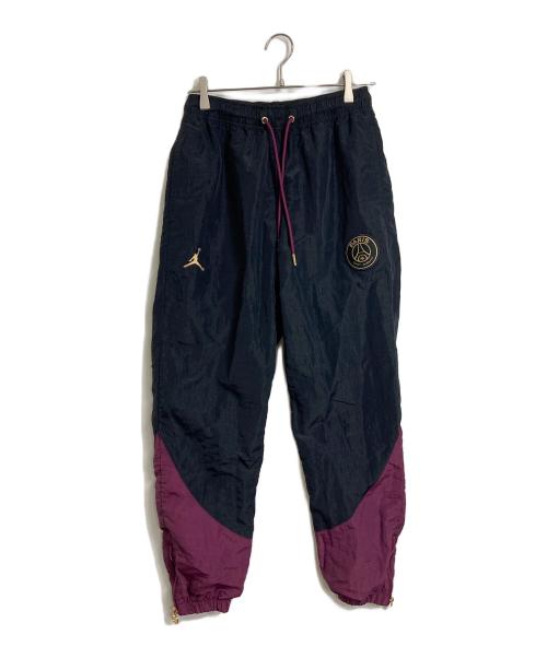 NIKE（ナイキ）NIKE (ナイキ) Paris Saint-Germain (パリサンジェルマン) PSG FULLZIP JACKET/ANTHEM PANT パープル×ブラック サイズ:実寸参照の古着・服飾アイテム